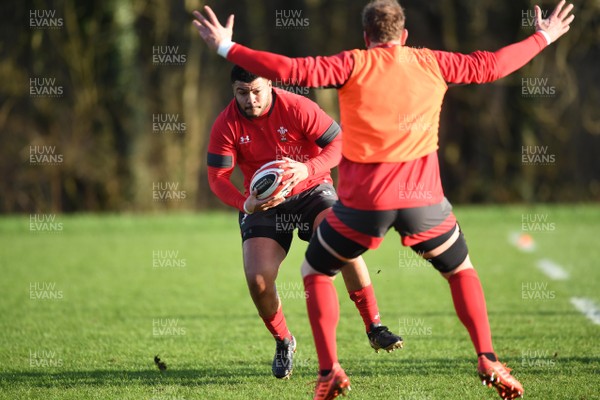 280120 - Wales Rugby Training - Leon Brown
