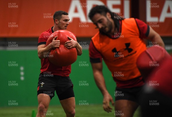 280220 - Wales Rugby Training - George North during training