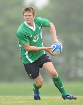 28.05.09 - Wales Rugby Training - Dan Biggar during training. 