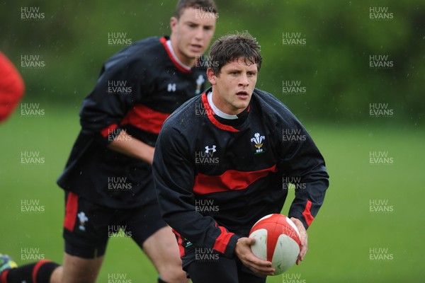 280513 - Wales Rugby Training -Lloyd Williams during training