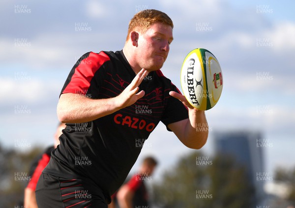 280622 - Wales Rugby Training - Rhys Carre during training