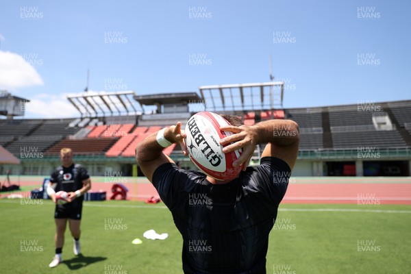 280625 - Wales Rugby Training Session in Kitakyushu - Liam Belcher