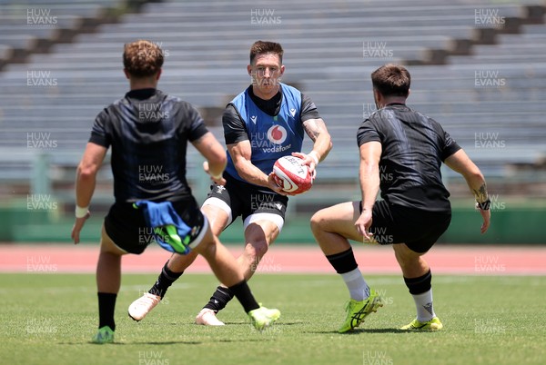 280625 - Wales Rugby Training Session in Kitakyushu - Josh Adams during training