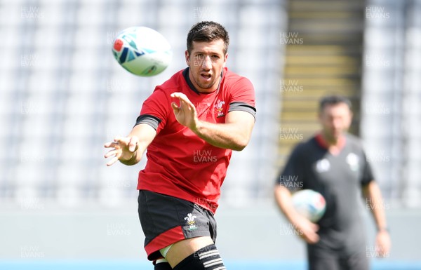 280919 - Wales Rugby Training - Justin Tipuric during training