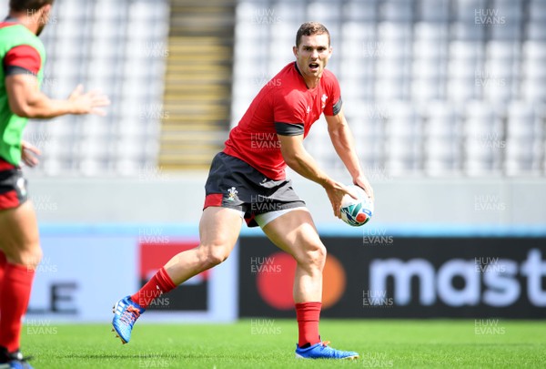 280919 - Wales Rugby Training - George North during training
