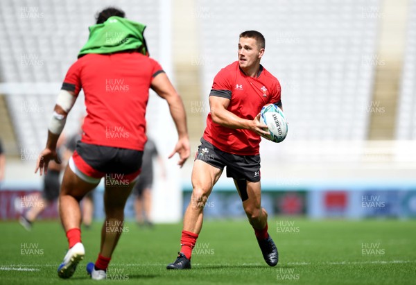 280919 - Wales Rugby Training - Jonathan Davies during training