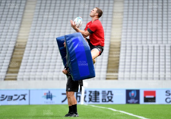 280919 - Wales Rugby Training - George North during training