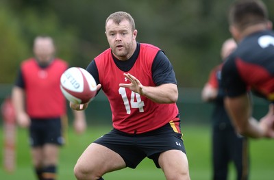 281016 - Wales Rugby Training -Scott Williams during training