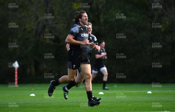 281022 - Wales Rugby Training - Justin Tipuric during training
