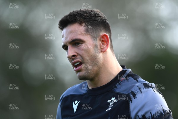 281022 - Wales Rugby Training - Owen Watkin during training