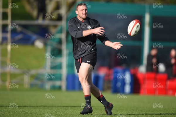 281117 - Wales Rugby Training - Hadleigh Parkes