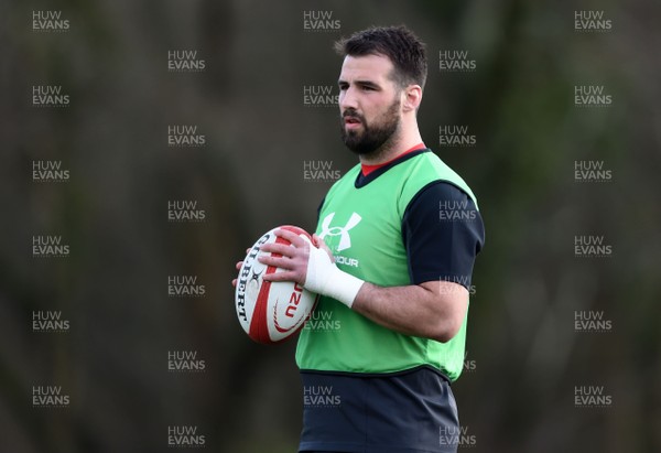 290118 - Wales Rugby Training - Scott Baldwin during training