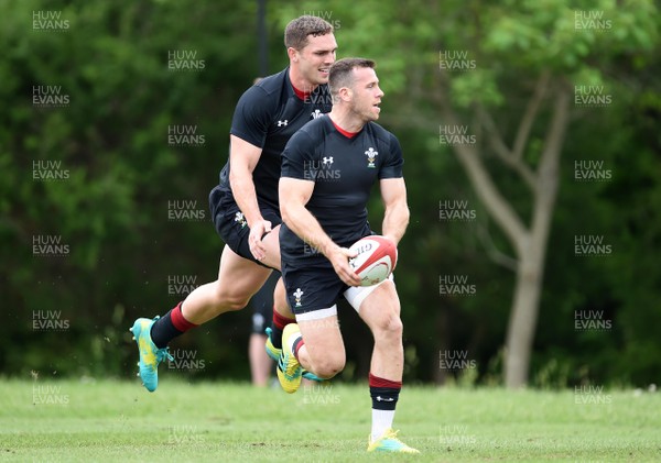 290518 - Wales Rugby Training - Gareth Davies during training