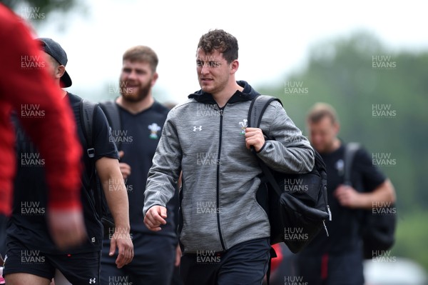 290518 - Wales Rugby Training - Ryan Elias arrives for training