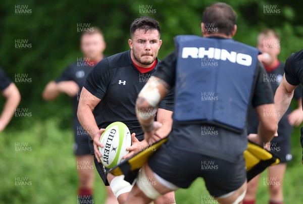 290518 - Wales Rugby Training - Ellis Jenkins during training