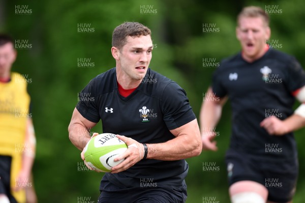 290518 - Wales Rugby Training - George North during training