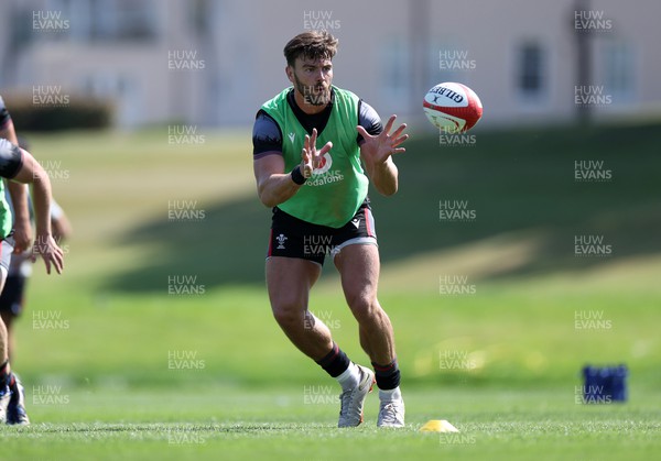 290623 - Wales Rugby Training in preparation for the Rugby World Cup - Johnny Williams during training
