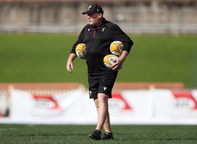 290624 - Wales Rugby Training as they prepare for their Summer Series against Australia - Neil Jenkins, Skills Coach during training