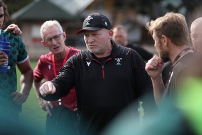 290624 - Wales Rugby Training as they prepare for their Summer Series against Australia - Neil Jenkins, Skills Coach during training