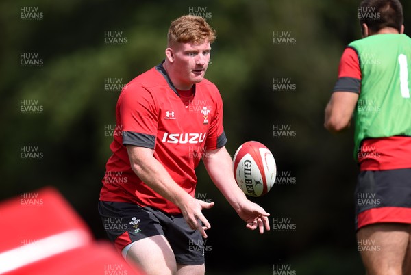 290819 - Wales Rugby Training - Rhys Carre during training
