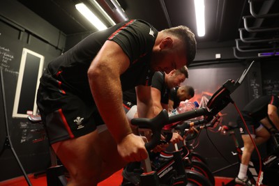 290823 - Wales Rugby Training in the week leading up for their departure for the Rugby World Cup in France - Gareth Thomas in RSH