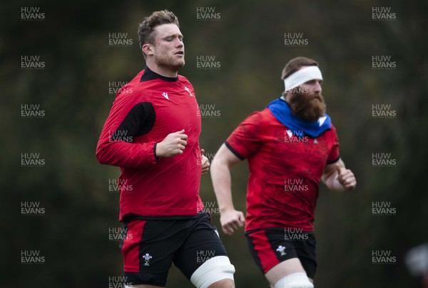 291020 - Wales Rugby Training - Will Rowlands during training