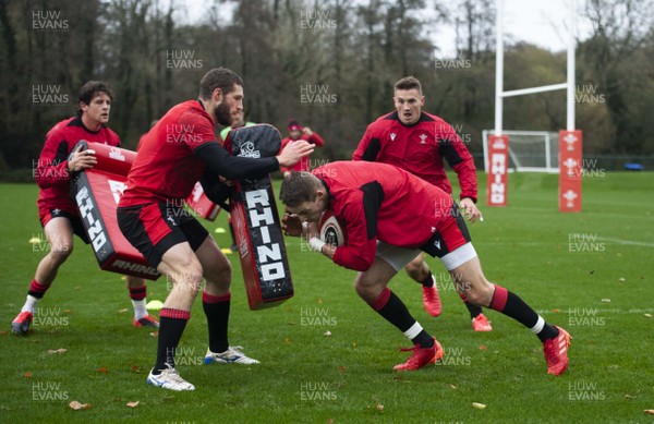 291020 - Wales Rugby Training - Liam Williams during training