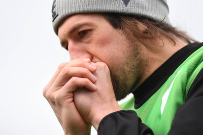 300123 - Wales Rugby Training - Justin Tipuric during training