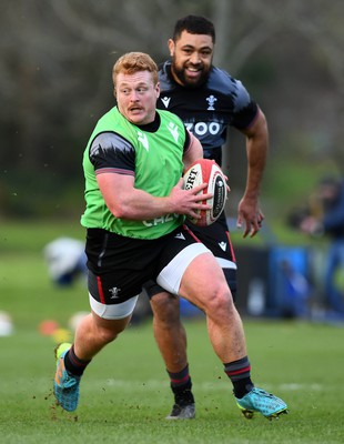 300123 - Wales Rugby Training - Rhys Carre during training