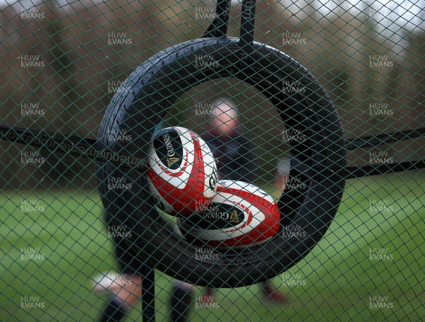 300124 - Wales Rugby Training in the week leading to their first 6 Nations game against Scotland - 