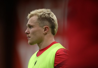 300126 - Wales Rugby Training - Blair Murray during training