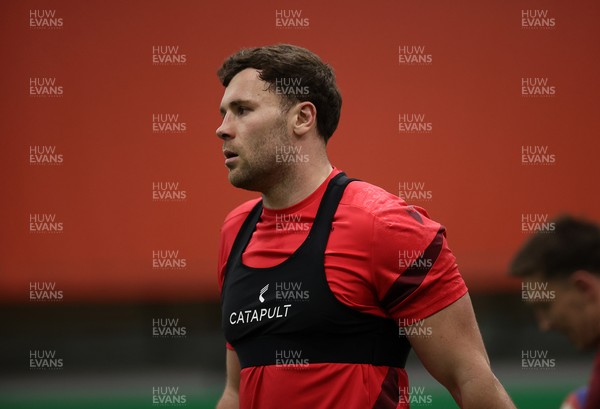 300126 - Wales Rugby Training - Mason Grady during training