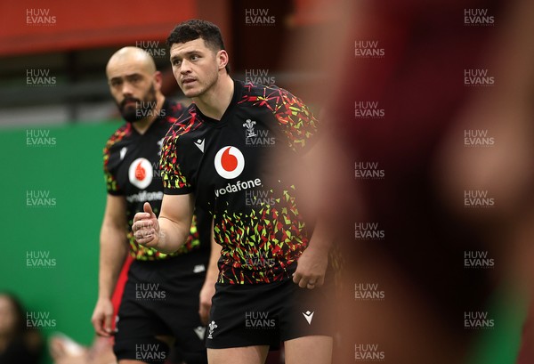 300126 - Wales Rugby Training - James Botham during training