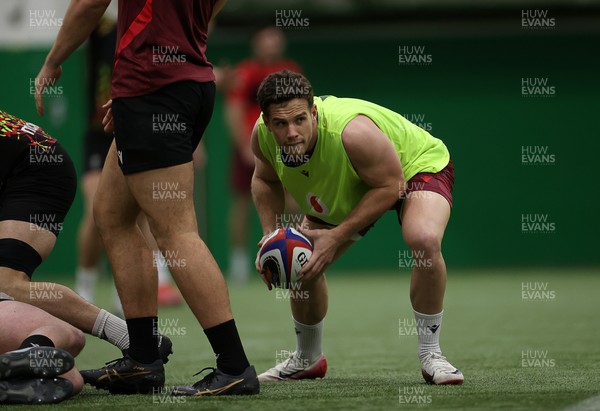 300126 - Wales Rugby Training - Kieran Hardy during training