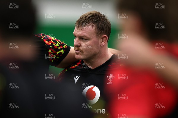 300126 - Wales Rugby Training - Dewi Lake during training