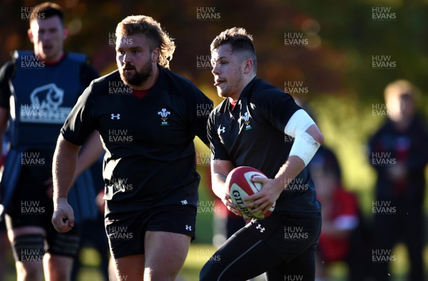 301018 - Wales Rugby Training - Steff Evans during training
