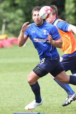 30.05.11 Wales rugby training, Cardiff... GAVIN HENSON trains with the Wales rugby team in preparation for the game against the Barbarians. 