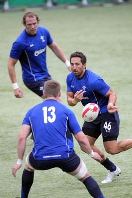 30.05.11 Wales Rugby Training... GAVIN HENSON training with the Welsh Rugby Team for the game against the Barbarians.  