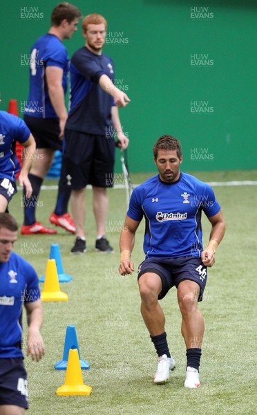 30.05.11 Wales Rugby Training... GAVIN HENSON training with the Welsh Rugby Team for the game against the Barbarians.  