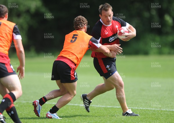 300512 - Wales Rugby Training -Matthew Rees during training