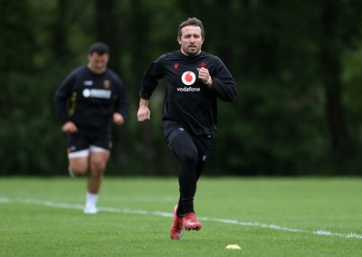 300525 - Wales Rugby Optional Training Session ahead of the start of camp for the summer tour to Japan - Rhodri Williams during training