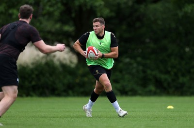 300525 - Wales Rugby Optional Training Session ahead of the start of camp for the summer tour to Japan - Elliot Dee during training