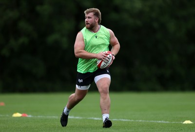 300525 - Wales Rugby Optional Training Session ahead of the start of camp for the summer tour to Japan - Garyn Phillips during training