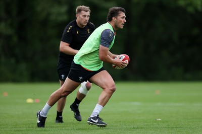300525 - Wales Rugby Optional Training Session ahead of the start of camp for the summer tour to Japan - Teddy Williams during training