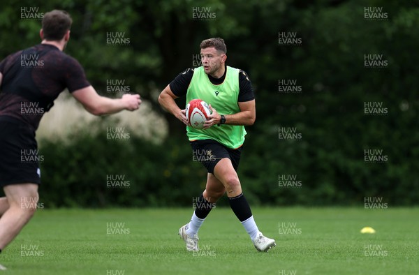 300525 - Wales Rugby Optional Training Session ahead of the start of camp for the summer tour to Japan - Elliot Dee during training