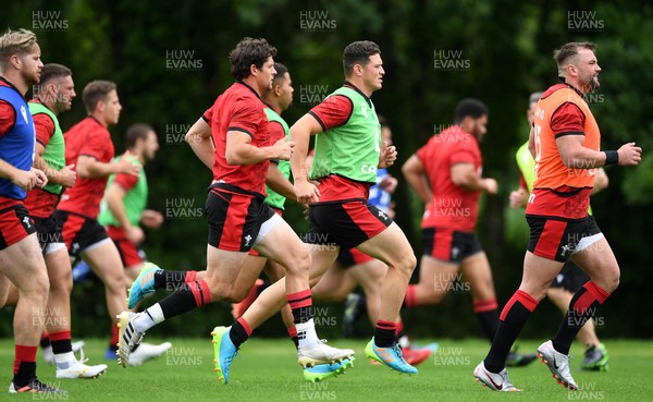 280621 - Wales Rugby Training - James Botham during training