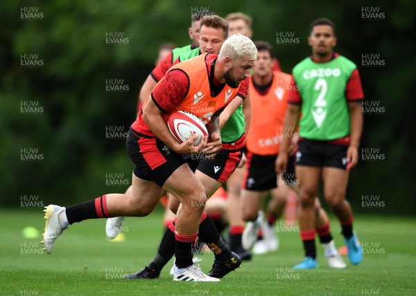 280621 - Wales Rugby Training - Josh Turnbull during training
