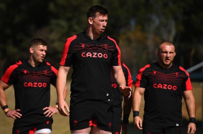 300622 - Wales Rugby Training - Adam Beard during training 