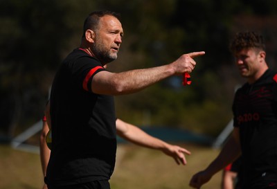 300622 - Wales Rugby Training - Jonathan Humphreys during training 