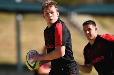 300622 - Wales Rugby Training - Nick Tompkins during training 